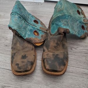 Distressed Cowboy Boots